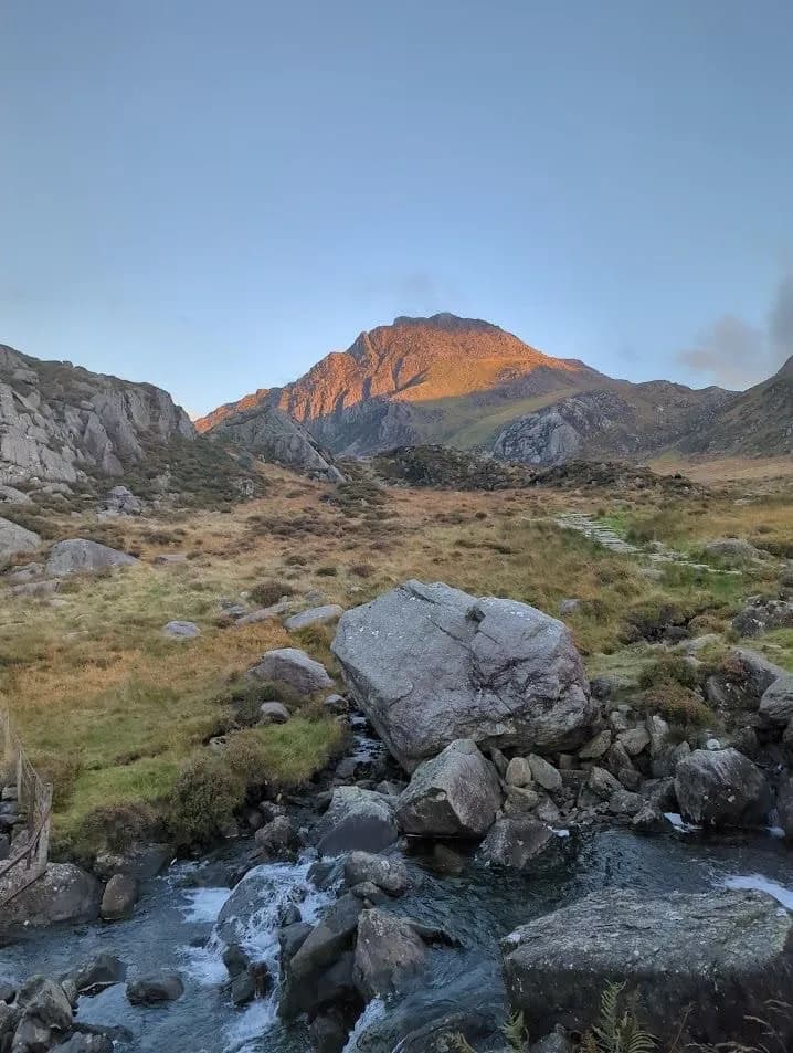 Cultural archive image of “Yr Wyddfa 🏴 (or Snowdon, from the Old English for “snow hill”) is the high…”, associated with Yr Wyddfa.